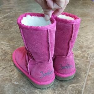 Zodiac boots hot pink